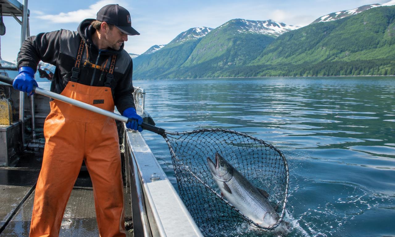 Salmon Charter Deckhand